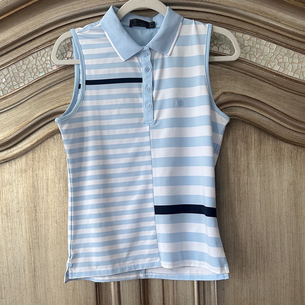 G/FORE Sky Blue Polo Shirt